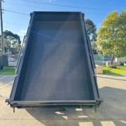 8x5 Tipper Trailer - 2800kg ATM, Full Size Toolbox with Rake & Shovel Holder