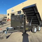 8x5 Tipper Trailer - 2800kg ATM, Full Size Toolbox with Rake & Shovel Holder