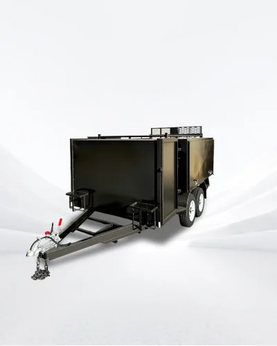 8×5 Lawn Mowing Trailer – 1990kg ATM, Grip Mesh Ramps