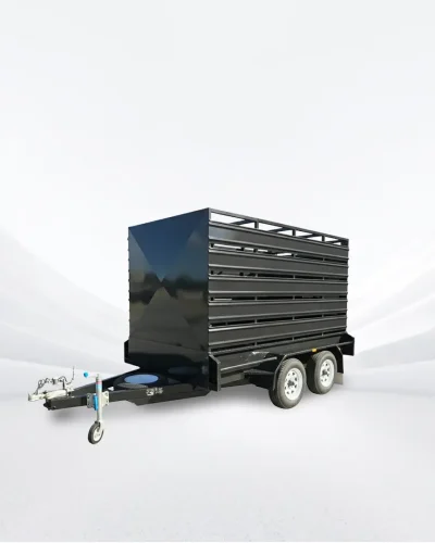 8×5 Stock Crate Trailer – 1990kg ATM, 3 Way Rear Door