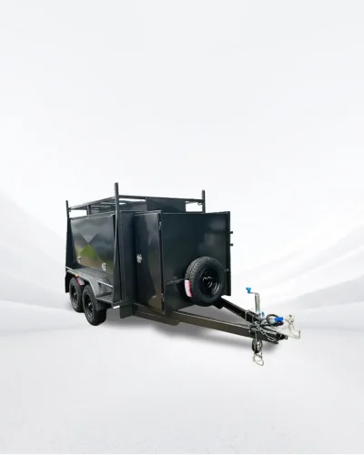 8×5 Tradesman Trailer/ 1990 Kg GVM/ 1 Piece design/ Square Top/ Compressor box