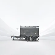 8×5 Tradesman Trailer – 1990kg ATM, 1 Piece Design, Square Top & Full Length Drawers