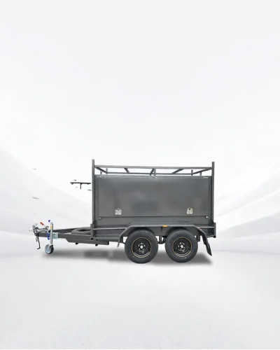 8×5 Tradesman Trailer/ 1990 Kg GVM/ 1 Piece design/ Square Top/  Full length drawers
