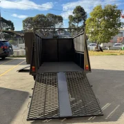 8×5 Lawn Mowing Trailer – 1990kg ATM, Grip Mesh Ramps
