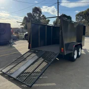 8×5 Lawn Mowing Trailer – 1990kg ATM, Grip Mesh Ramps