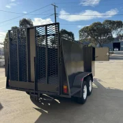 8×5 Lawn Mowing Trailer – 1990kg ATM, Grip Mesh Ramps