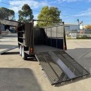 8×5 Lawn Mowing Trailer – 1990kg ATM, Grip Mesh Ramps