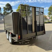 8×5 Lawn Mowing Trailer – 1990kg ATM, Grip Mesh Ramps