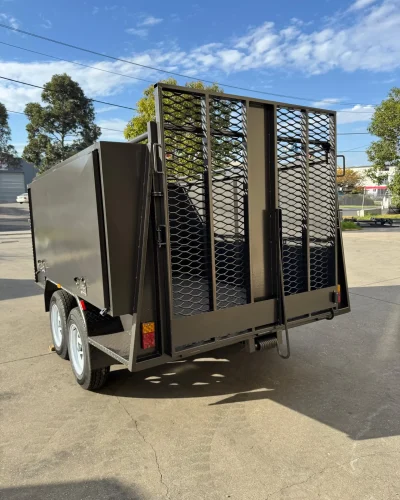 8×5 Lawn Mowing Trailer – 1990kg ATM, Grip Mesh Ramps