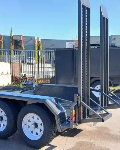 7×4 Scissor Lift Trailer – 1990kg ATM, Grip Mesh Ramp