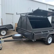 10×5 Tradesman Trailer – 1990kg ATM, 2 Piece Design, Half Tradesman Top