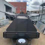 10×5 Tradesman Trailer – 1990kg ATM, 2 Piece Design, Half Tradesman Top
