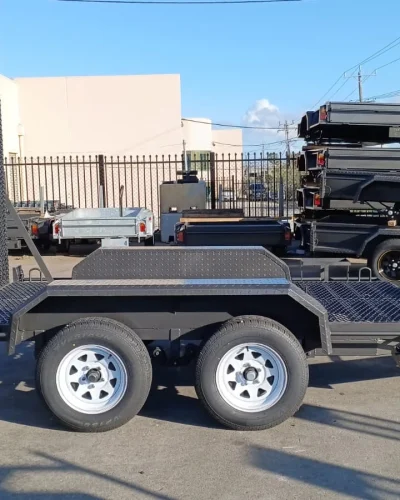 10×5 Machinery Trailer – 3200kg ATM, Grip Mesh Floor & Grip Mesh Ramp