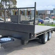 12×7 Flat Top Trailer – 3200kg ATM, Heavy Duty Build