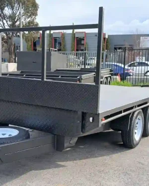 12×7 Flat Top Trailer – 3200kg ATM, Heavy Duty Build